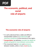 10 - Economic Political and Social Role of Airports