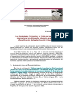 Las Sociedades de Conducto y La Doble No Imposición Internacional (Altamirano)