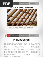 Norma E.010 Madera