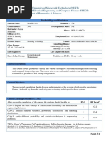 Course Outline-Probability and Statistics (MATH-361)