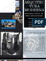 Arquitectura Moderna