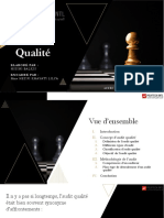 Audit Qualité