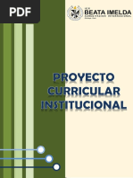 Proyecto Curricular Institucional