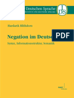 Negation Im Deutschen