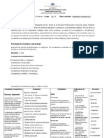 Planificacion de Matemática 2021-2022