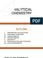 Analytical Chemistry Review