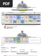 SHS Consolidated Class Program 5 Day in Person Classes