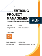 Modul APM 5 - Konsep Manajemen Kualitas Jasa