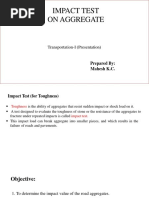 Aggregate Impact Value Test