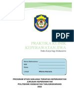 Buku Laporan Praktika Jiwa PK6 22 Napza