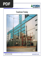 Transformer Training (SNC Lavalin - District Cooling Project) - R01