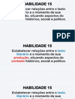 Competência 5 - Habilidades 15, 16 e 17