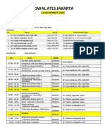 Jadwal Atls Online 12 November 2022, JKT