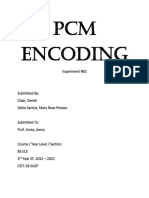 Experiment02 PCM-Encoding