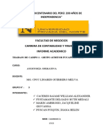 Auditoría Operativa-Trabajo de Campo 1