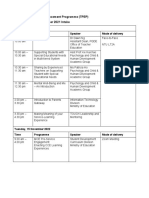 TPEP Schedule - Nov 2022