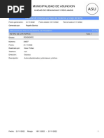 Reporte Rango Fecha Tipos Reclamos