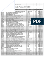 Lista de Precios Maruz Distribuciones Ca General 26072022