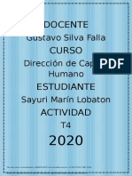 T4 Direccion de Capital Humano Marin Lobaton Sayuri Nicol