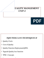 TQM - Unit 4