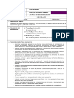 Manual de Funciones Jefe de RRHH