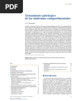 Técnica Quirúrgica Síndrome Compartimental