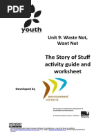 Story of Stuff Worksheet