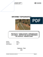 Informe Topografico