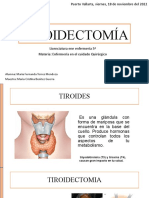 TIROIDECTOMÍA