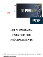 1 - Estatuto Do Desarmamento - Aula 03 - 21.10 - MATUTINO