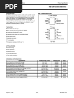 NE/SA/SE555/SE555C Timer: Description Pin Configurations