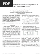 High Bandwidth Memory Interface Design Based On Ddr3 Sdram and Fpga