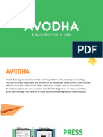 Avodha Course Presenatation