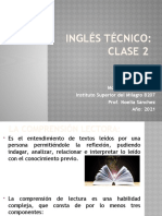 Inglés Técnico Presentación Powerpoint CLASE 2