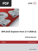 Getting Started SIPLACE Explorer3.11 - EN