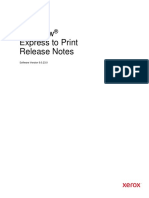 Xerox FreeFlow ExpressToPrint 9 0 SP23 Release Notes