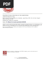 Basic Structure of Constitution