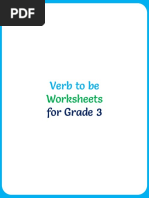 Verb To Be Worksheets Rel 5