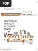 Accounts Module - 1