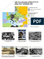 5 - Fiches, Les Grandes Phases de La Seconde Guerre Mondiale, Version Prof