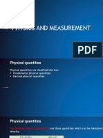 Physics and Measurement Lesson - 2