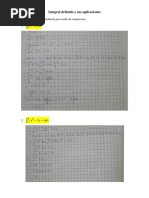 Práctica 4 - Integral Definida y Aplicaciones - Sabino