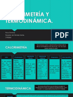 Calorimetría y Termodinámica