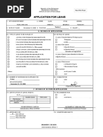 FORM 6 5 Days Sick Leave