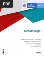 2020 - MET - Procedimiento - Formulacion - Modelos - Predictivos - Evaluación - Riesgo - Microbiológico