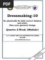 TLE-HE-10 Q2 W1 Mod1 Dressmaking-1