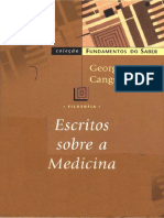 A Saúde Conceito Vulgar e Questão Filosófica - Canguilhem