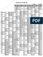 Calendrier Scolaire 2022-2023.