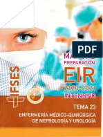 Tema 23. Enfermería Médico-Quirúrgica de Nefrología y Urología EIR 2020-2021