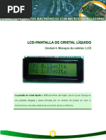 LCD Pantalla de Cristal Liquido